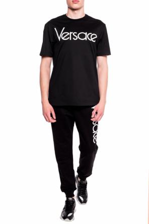 Logo-embroidered t-shirt, zdjęcie 2 Logo-embroidered t-shirt od Versace